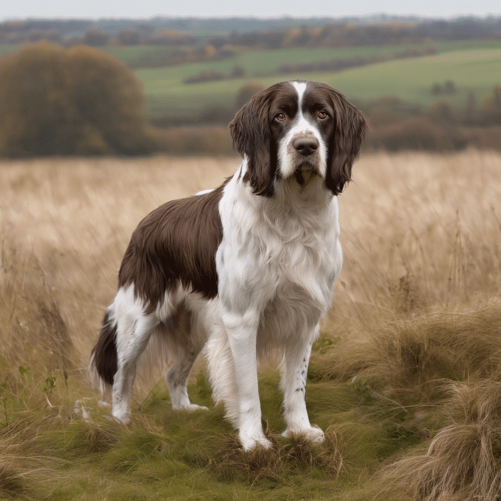 Ein Altdänischer Vorstehhund