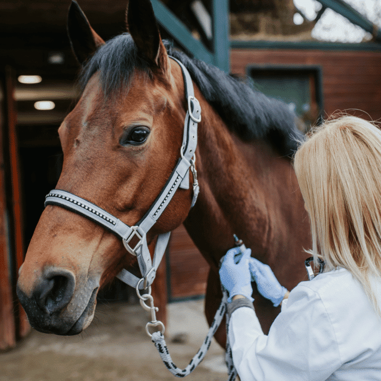 Strongyloides in horses is a parasitic infection causing diarrhea, weight loss, and weakness, particularly in foals.