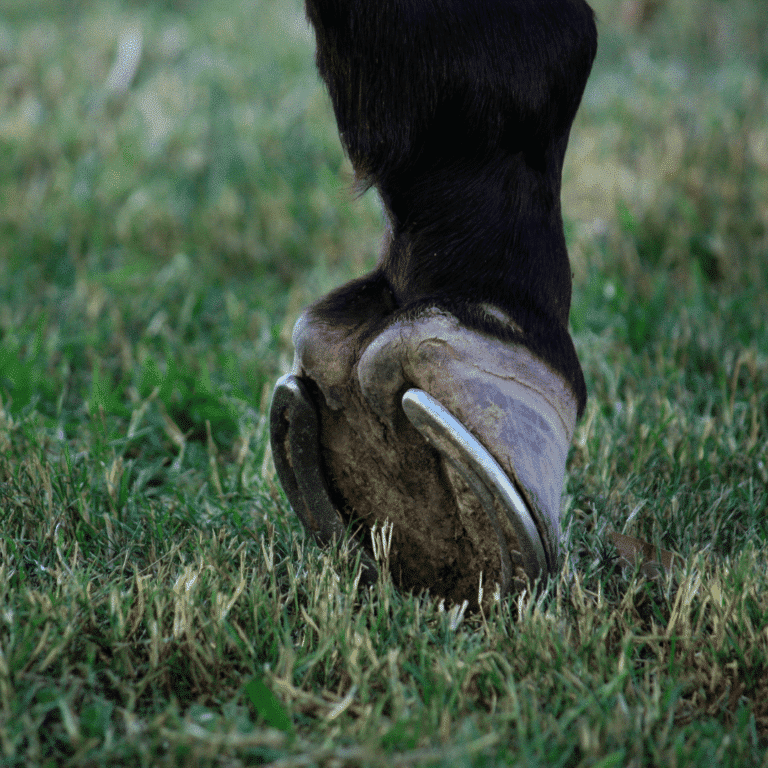 Contracted heels in horses are a condition where the hooves' heels are abnormally narrow, causing pain and lameness.