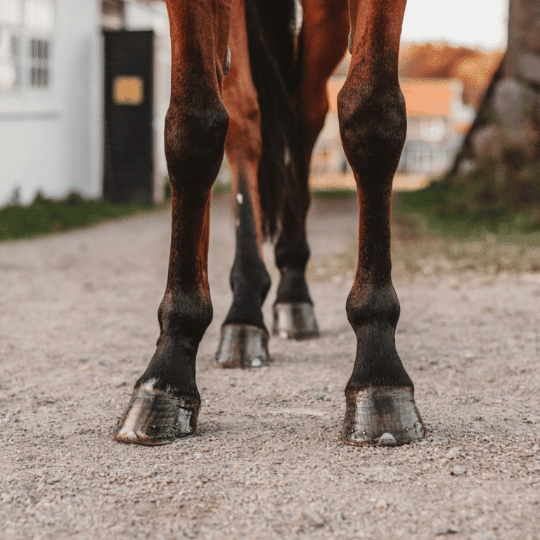 A pedal bone fracture is a break in the bone within the hoof, often causing severe lameness and requiring prompt veterinary attention.